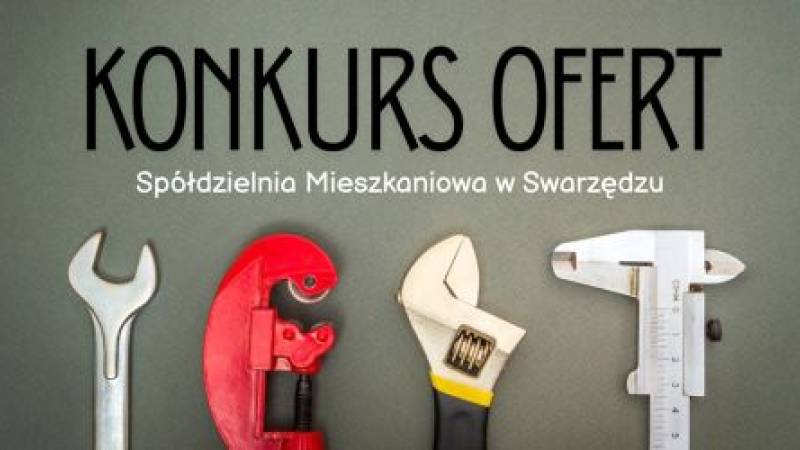 KONKURS OFERT - prace remontowe i konserwacyjne